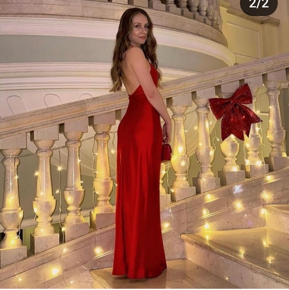 Zara Satin eff3ct halter slip dress - Picture 5 of 14